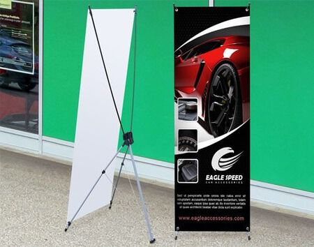 x banner stand